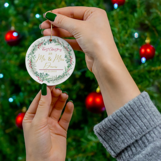 Mr & Mrs Ornament Christmas 2022