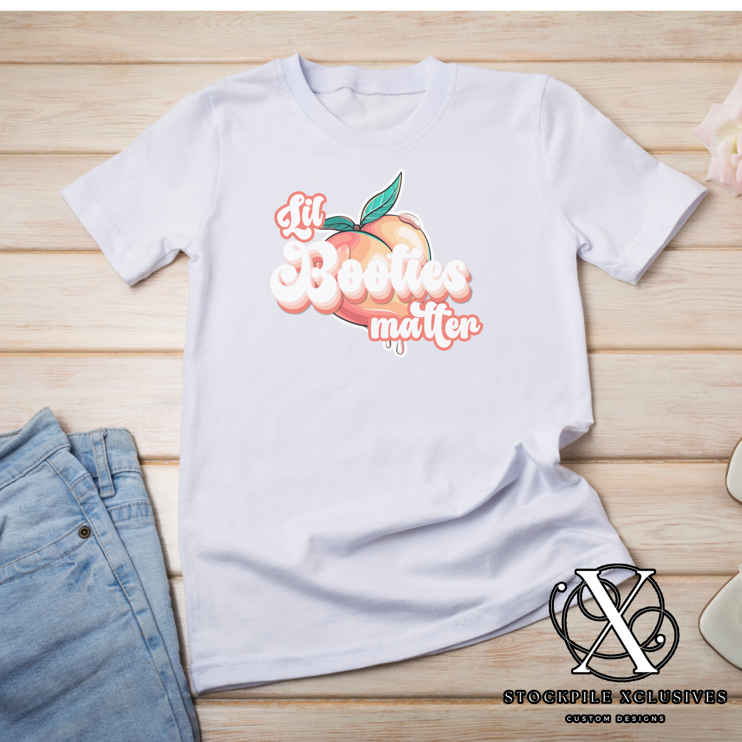 Lil Booties Matter Peach Shirt