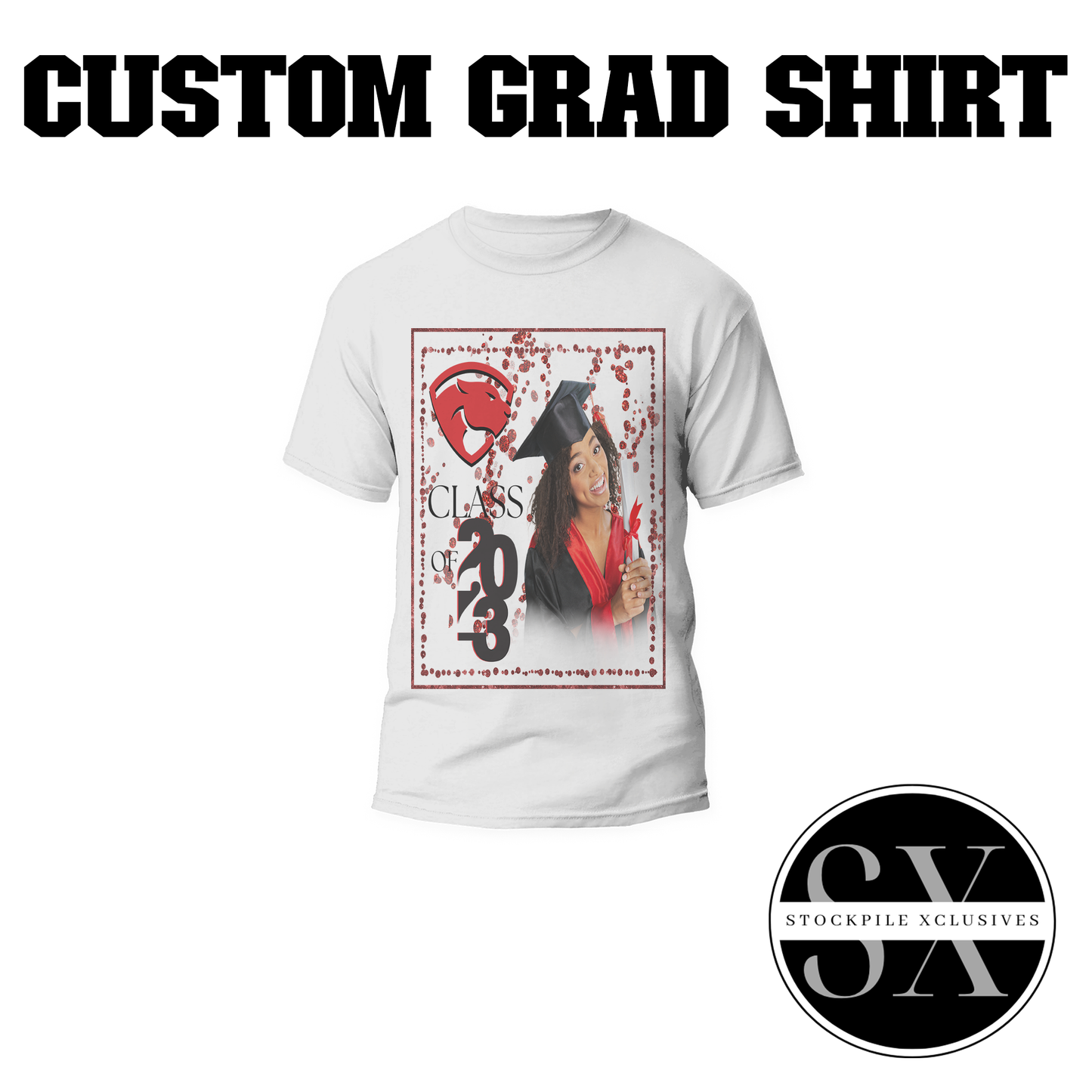 Class of 2023 Shirt Customized for your Senior Graduate