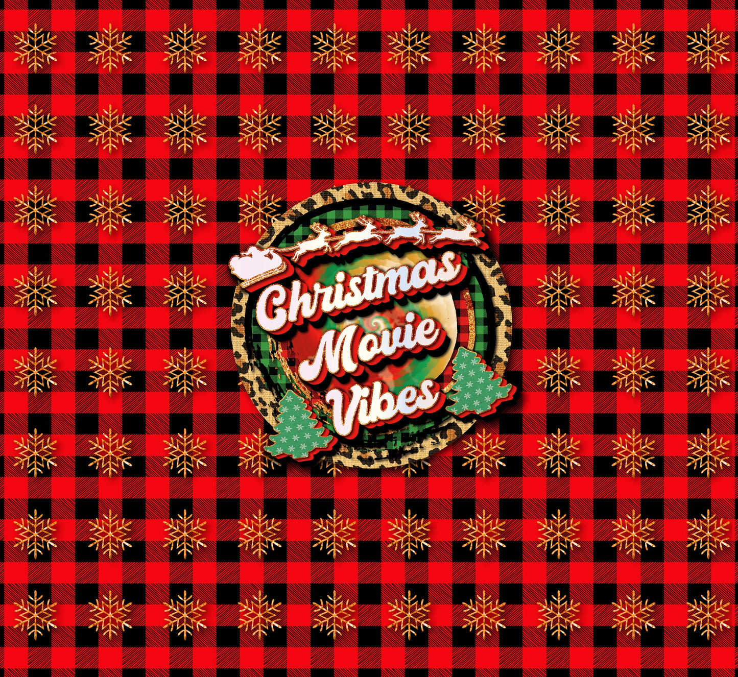 Christmas Tumbler, Christmas Movie Vibes