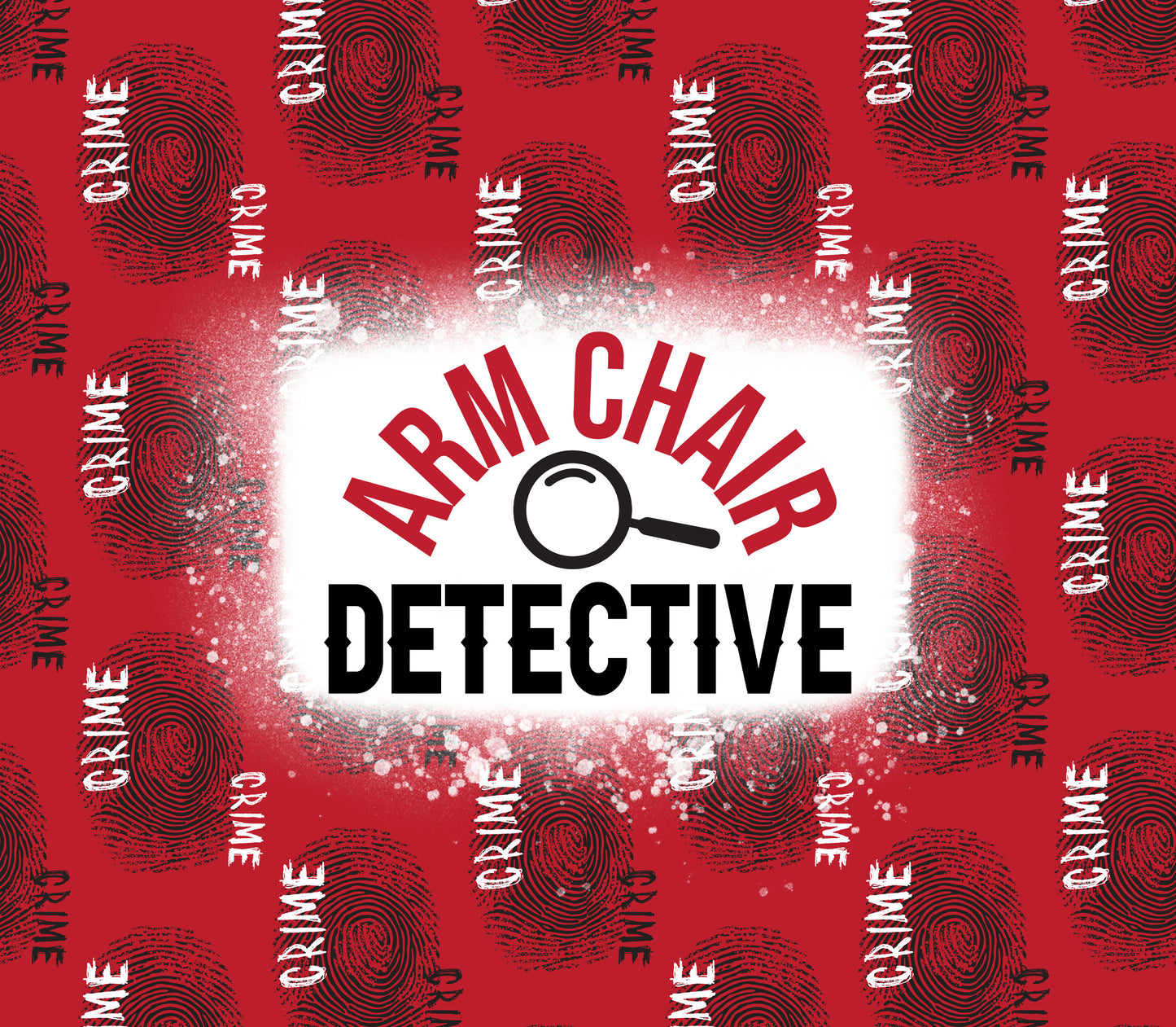 True Crime Arm Chair Detective 20 oz Tumbler