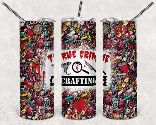 True Crime and Crafting 20 oz Tumbler