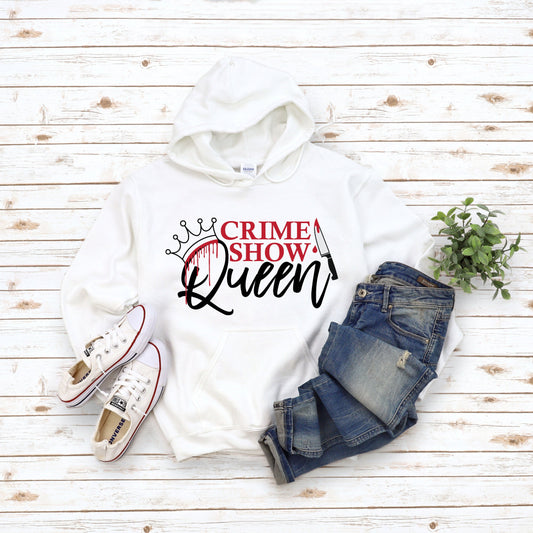 Crime Show Queen True Crime Hoodie