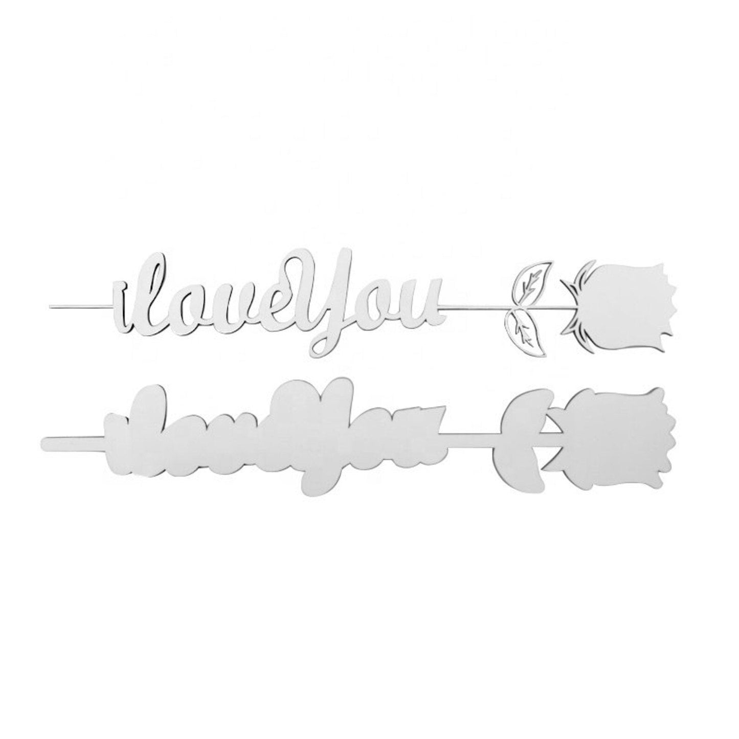I Love you Sublimation Flower