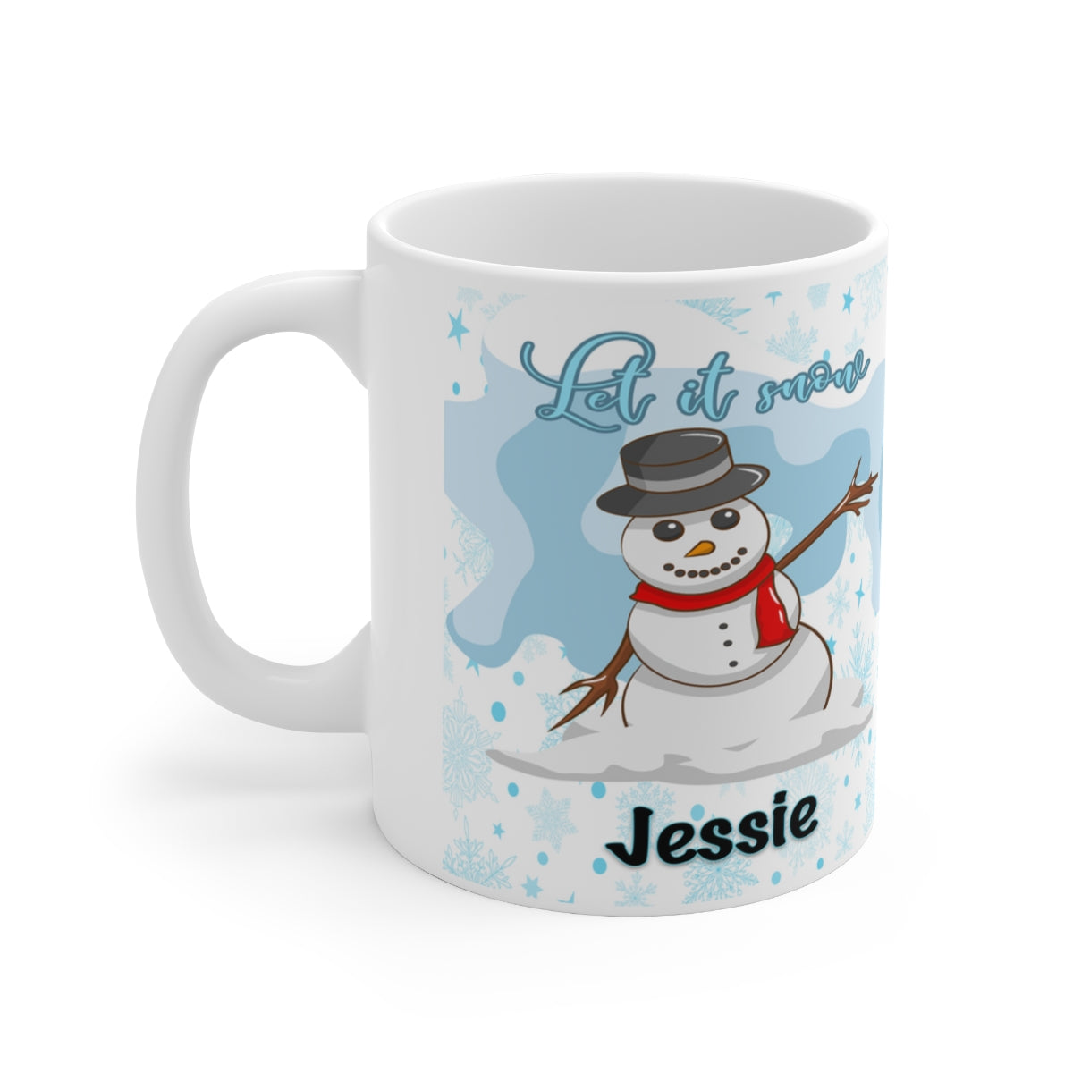 Snowman Christmas 2022 Mug Add Name