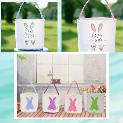 Easter Bunny Tote Basket