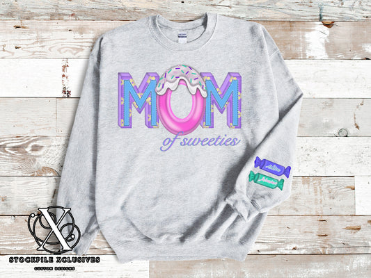 Mom of Sweeties Personalized Candy Shirt