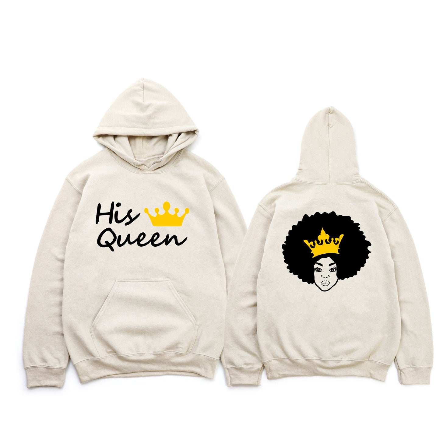 His & Her  King and Queen Matching Hoodie/Sweatshirt