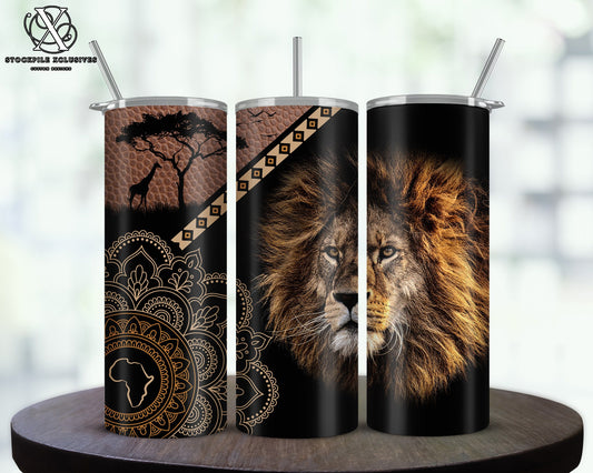 Lion Tumbler Skinny 20oz Tumbler