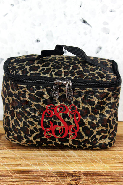 Leopard Cosmetic Case