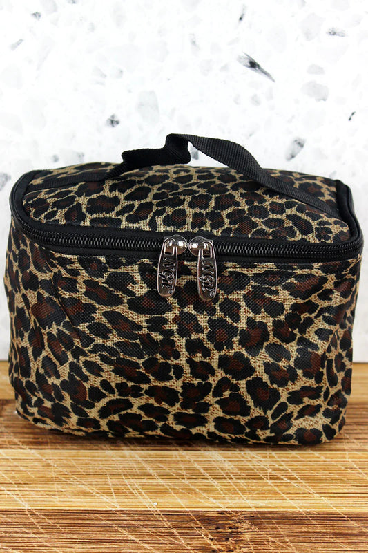Leopard Cosmetic Case